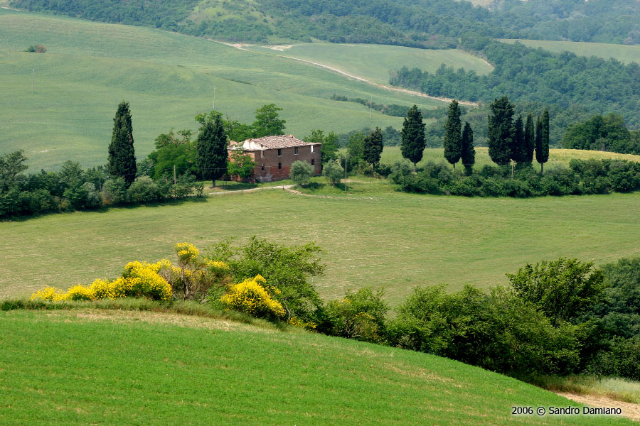 Colline e rustico toscano