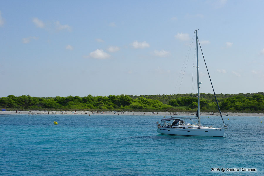 La paradisiaca spiaggia di Son Saura