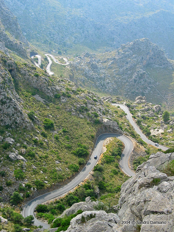 La strada impervia di Sa Calobra