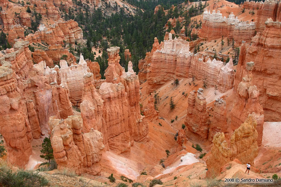Trekking intorno le guglie del canyon