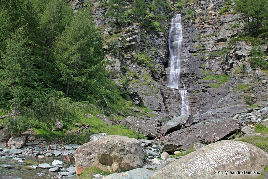 La cascata del Pis