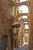 Le vie del paese di Bussana