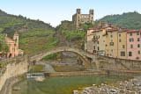 Fiabesco scorcio del paese di Dolceacqua