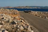 La strada che costeggia Cap de Cavalleria