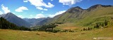 Panorama del Pian dell'Alpe in estate