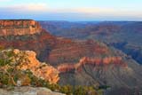 South Rim del Grand Canyon all'alba