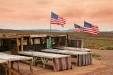 Capanni di artigianato di indiani navajo