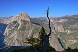 Poetica silhouette nella cornice del Glacier Point