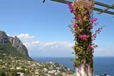 Terrazzo fiorito a Capri