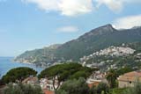 Visione dall'alto di Vietri sul mare