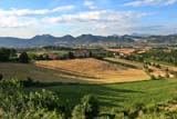 Sinuosi paesaggi collinari dell`Umbria