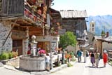 Il piccolo comune di Saint Veran