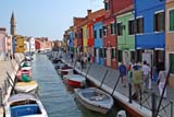 Le case colorate di Burano
