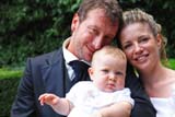 Luca, Paola e il piccolo dolce Lorenzo