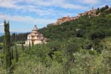 Scorcio di Montepulciano con la Basilica di S.Biagio