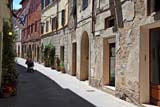 Stradine del centro storico di Montalcino