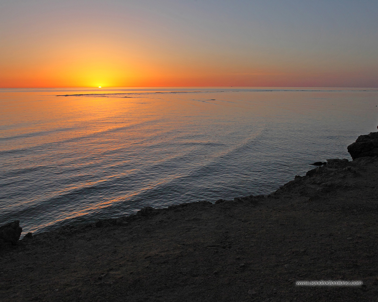 Alba sul Mar Rosso