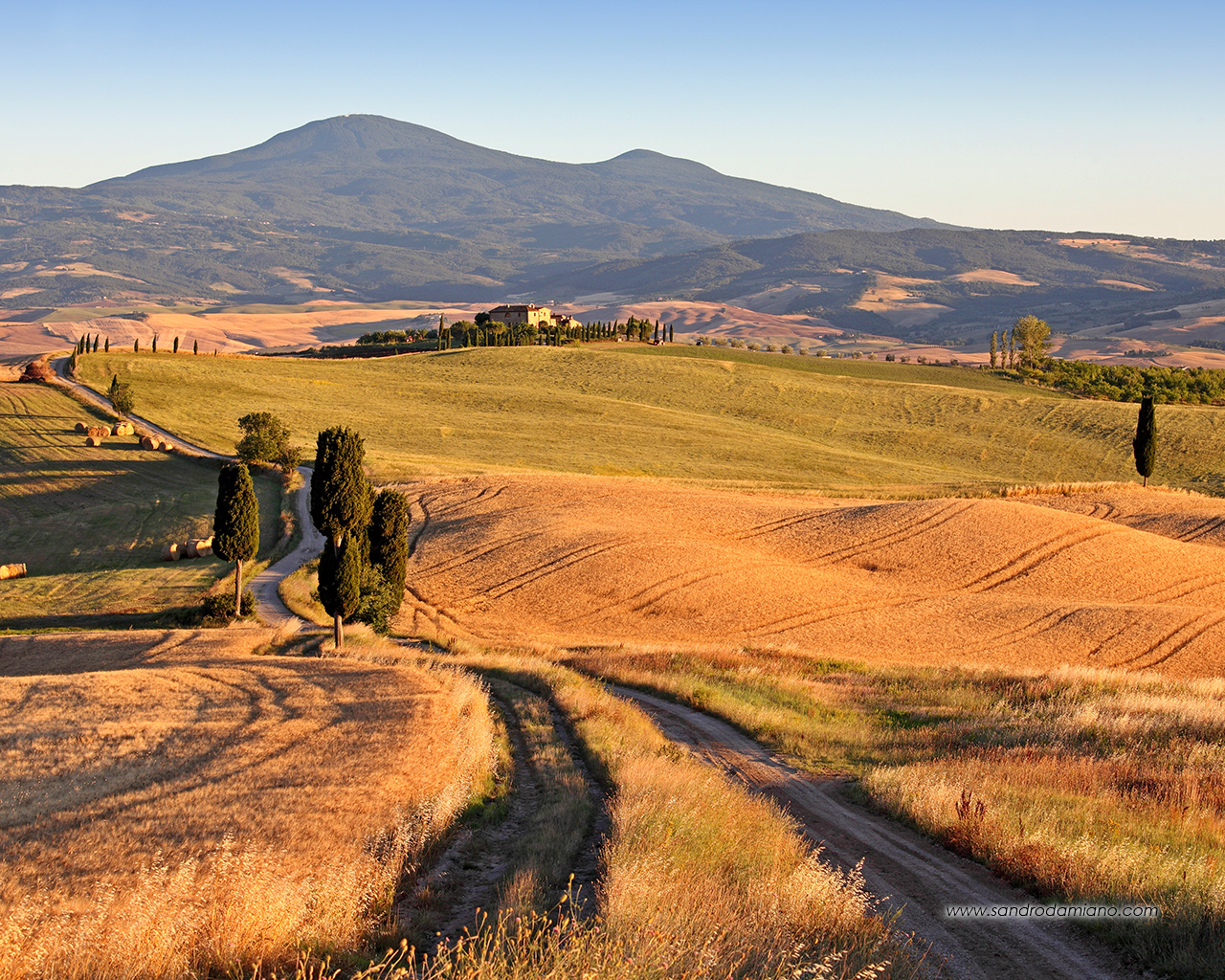 Incantevole paesaggio toscano
