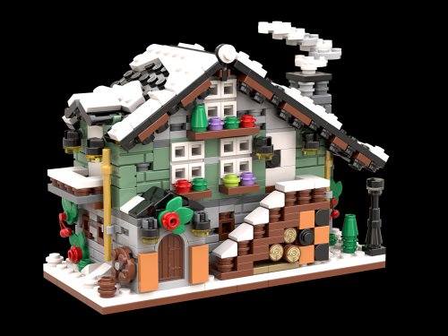 Winter Chalet mini